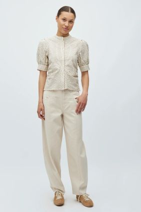 Camisa Felia Kiwa check