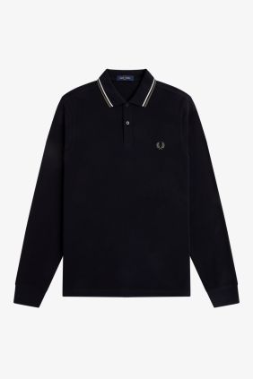 Polo M3636 Negro/Crudo / verde