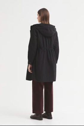  Parka desmontable 3 en 1 Negro