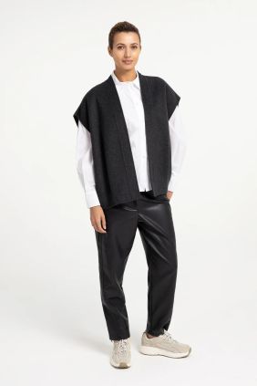Pantalón Polipiel negro