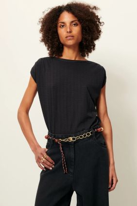 Camiseta Sixtojacquard Moonless